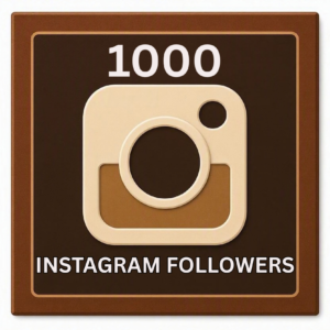 1000 INSTAGRAM FOLLOWERS